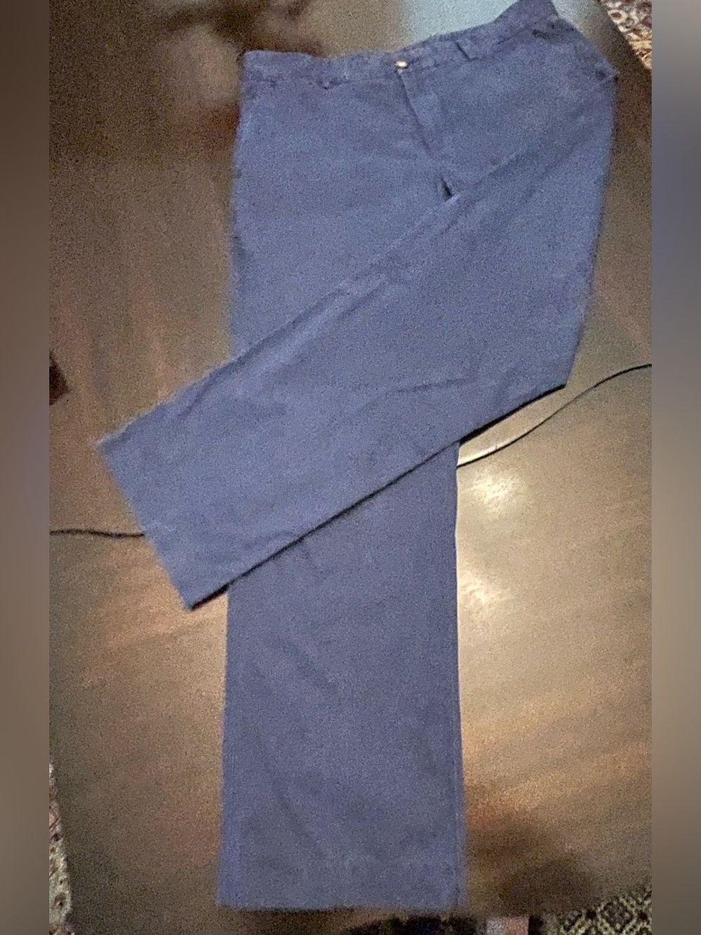 Faconnable Dark Navy Casual Trousers